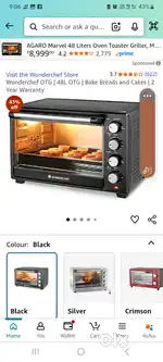 Oven toster griller (OTG)