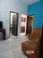 Fully independent 1bhk furnished flat for rent near Mahindra showroom