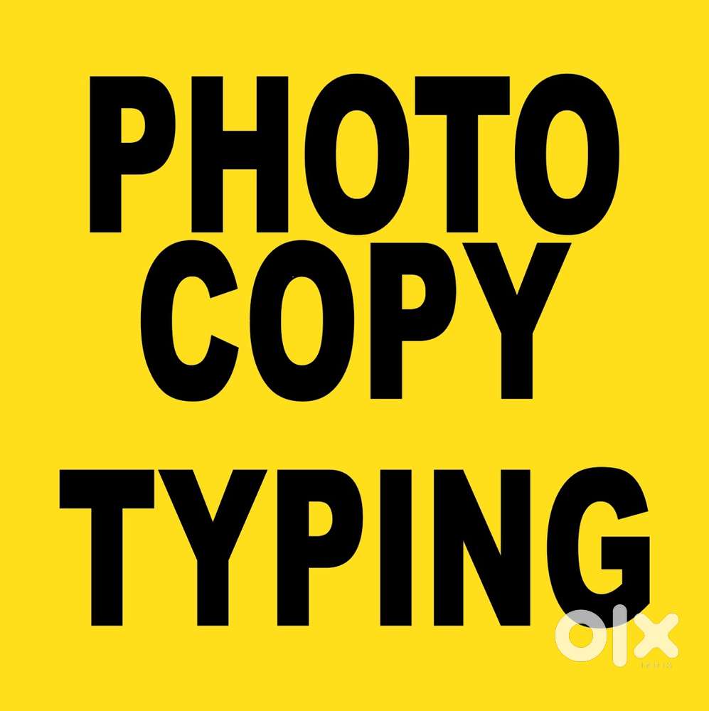 need a person for print & photocopy work