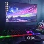 Full White Aesthetic Gaming PC