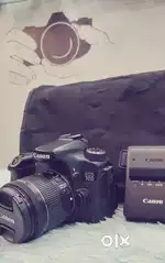 Canon 70D with 18-55MM Lens in good condition with bag charger strap