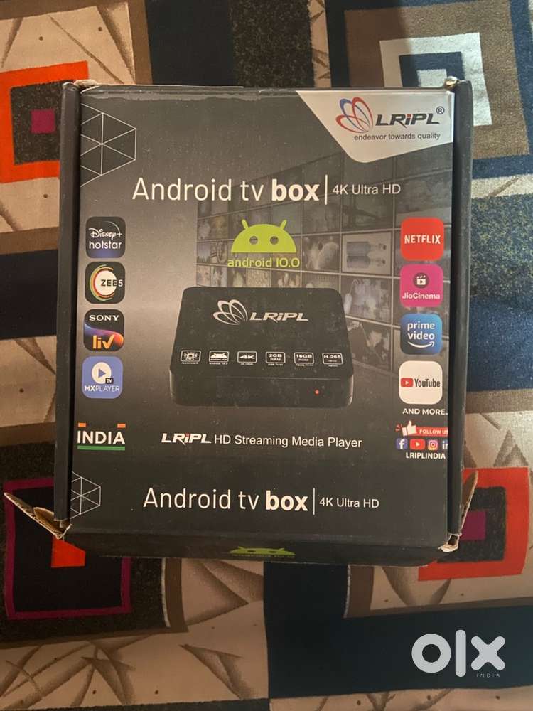 LRIPL Android TV Box (4K Ultra HD, Android 10.0)