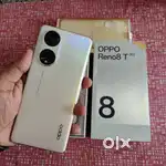 Oppo Reno 8T complete box 8GB RAM 8+gb 128 GB storage