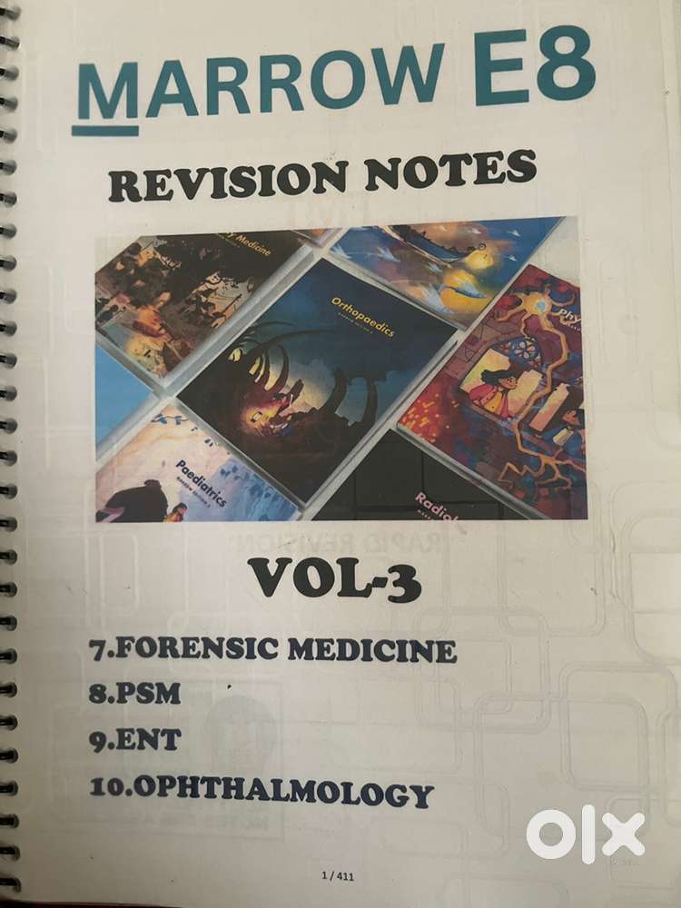 Marrow edition 8  revision notes