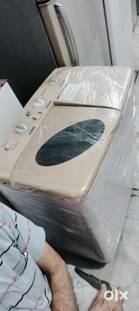 Samsung company semi automatic washing machine proper working