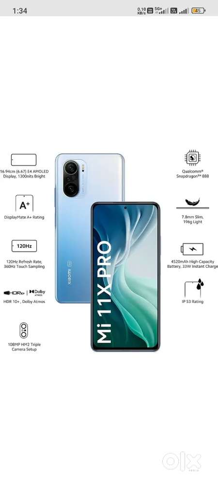 Mix11pro 5g  8gb 256gb snapdragon 888 prosesor
