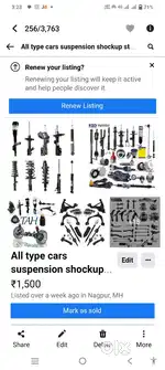 All car.s new suspension shockup steering rack acxel repair xchenge