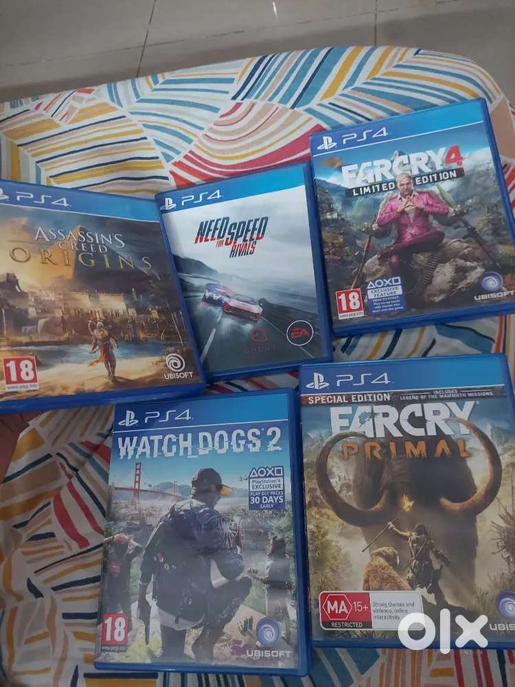 Ps4 games for sale and exchange