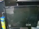 Computer with monitor
