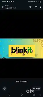 Hiring for rajkot blinkit delivery boy job