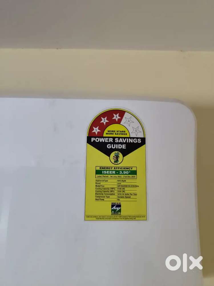 ACER 3 STAR 1.5 TON FRESH NEW AC