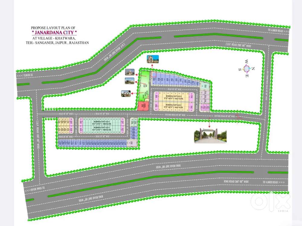 100 Yard JDA & RERA Approved Plot in Jaipur Urgent Sell