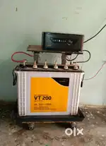 V-Guard Inverter with battery New condition