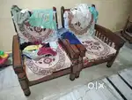 5 seater sofa set and 1 dressing table