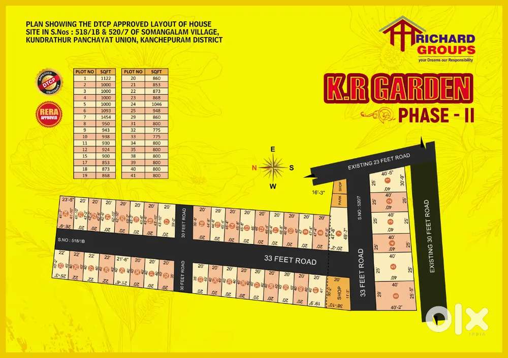 LOW BUDGET RESIDENTIAL VILLA PLOT FOR SALE NEAR TAMBARAM