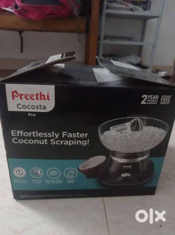 Kitchen processor (coconut scrapper)just opened the box