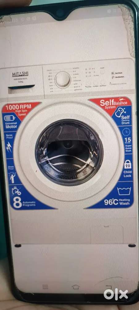 Wll condition front load 6kg washing machine