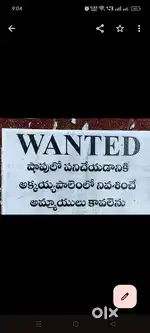 Wanted ladies