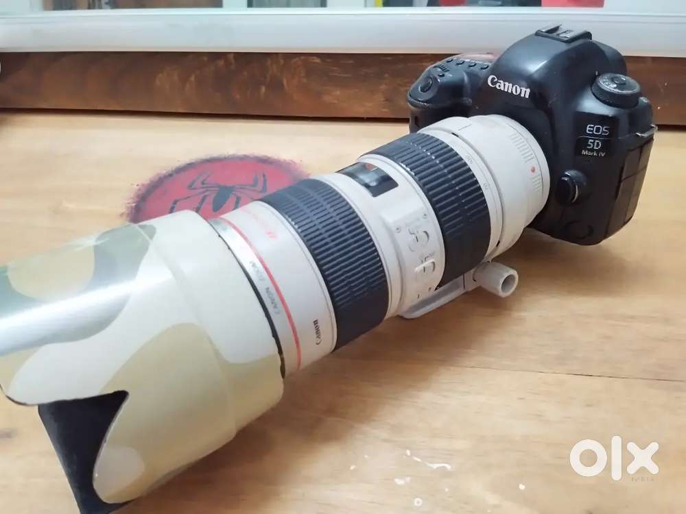 Canon 5d mark 4 + 70-200mm lens