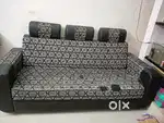 Sofa black colour