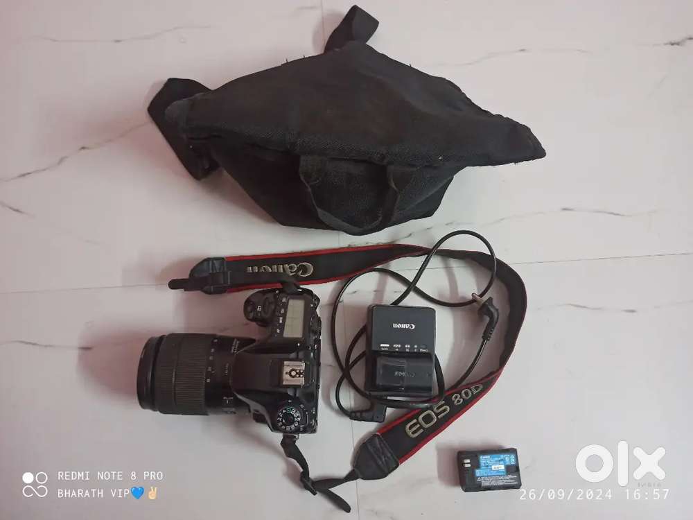 Canon 80d camera for sale