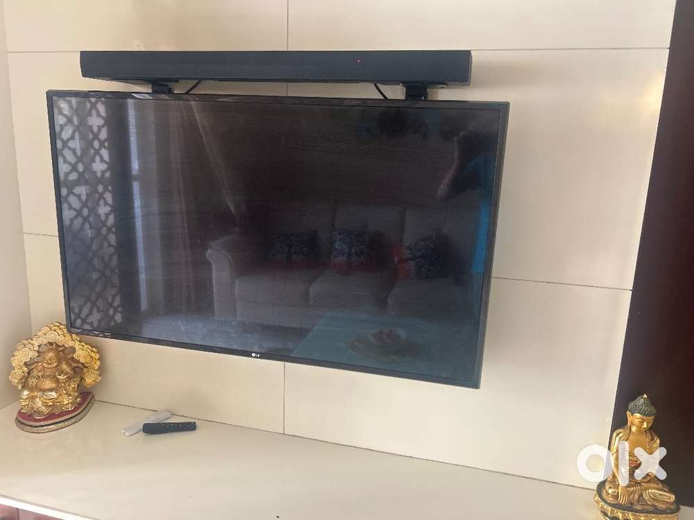 LG 49 inch smart TV with magic remote.