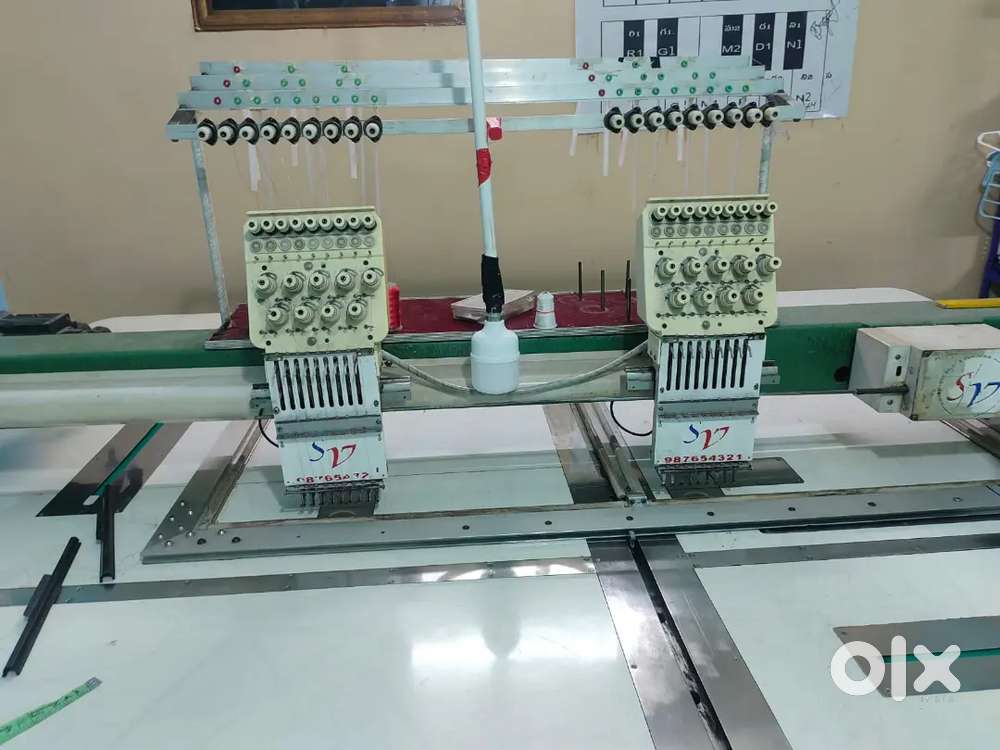 Computer embroidery machine