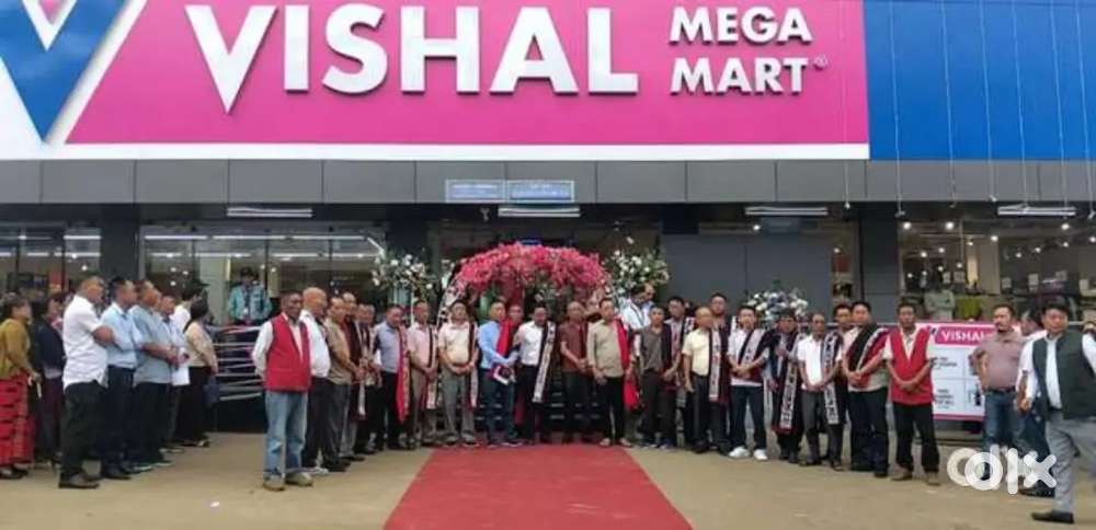 ( VISHAL MEGA MART JOB )MALE AND FEMALE CAN APPLY.