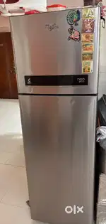 Whirlpool 3 star 292 Liter double door fully working condition
