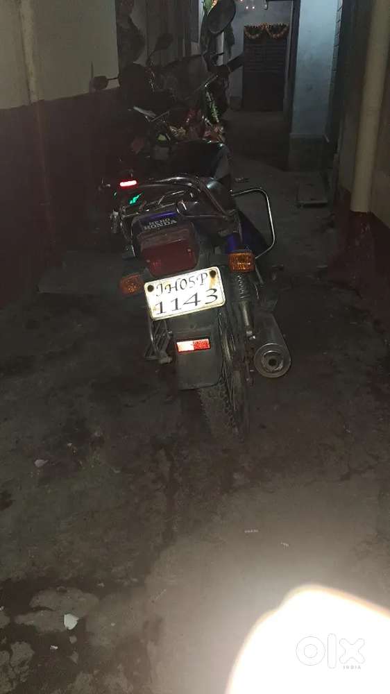 Blue colour bike v Good condition