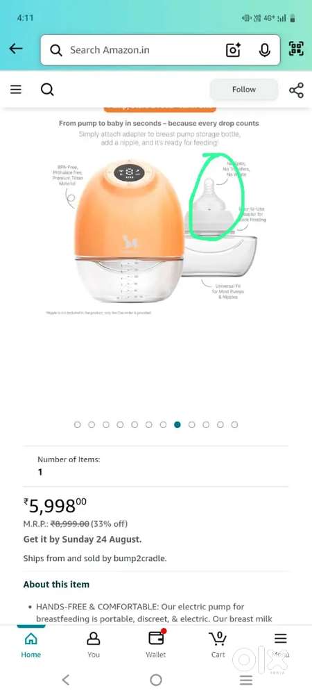 Breastfeeding pump