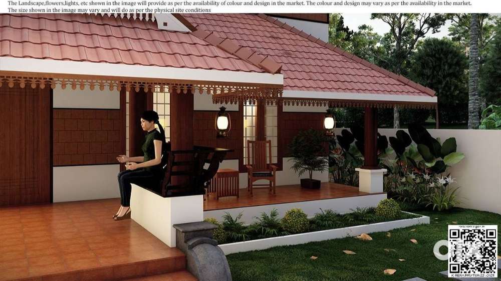 15 Cent Plot, Kerala Traditional Nalukettu House for Sale in Thrissur!