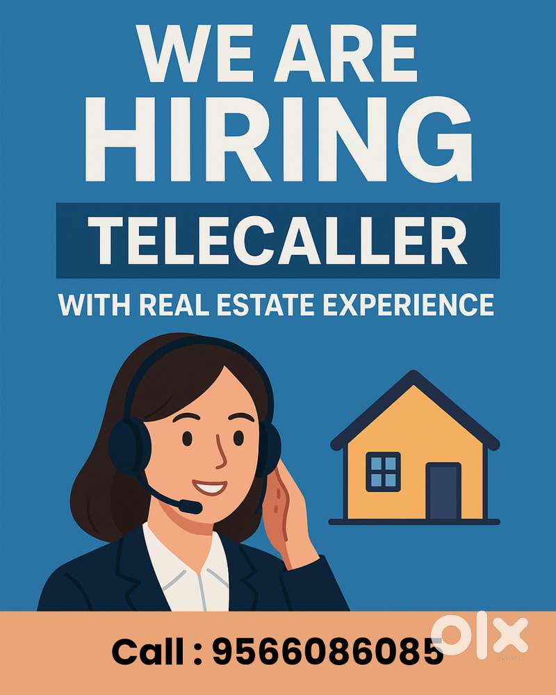 Immediate Vacancy: Tele caller (Real Estate) – Coimbatore