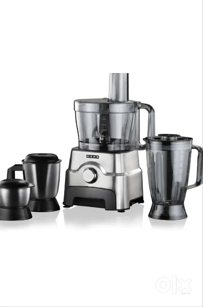 Usha FP 3811 Food Processor 1000 Watts Copper Motor with 13 Accessorie