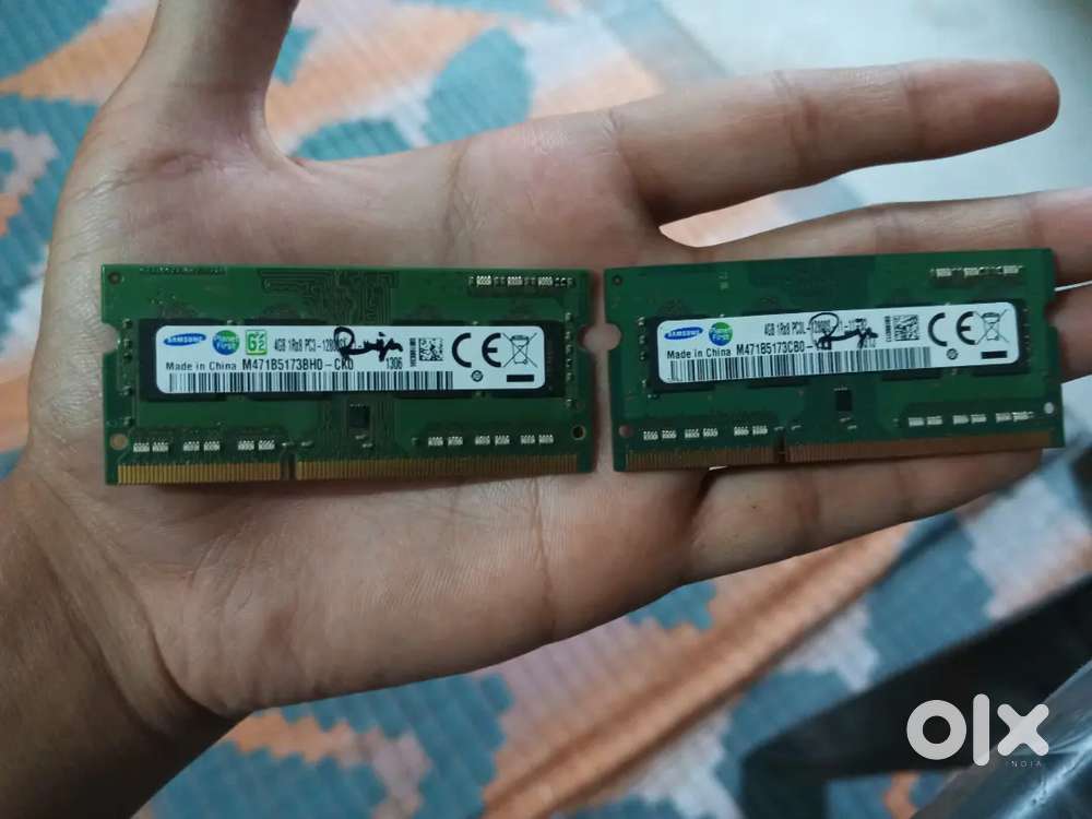 4+4 DDR3 laptop ram