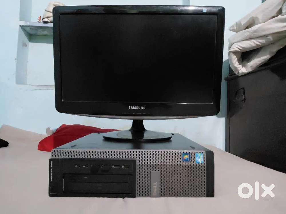Intel i5 PC Full Setup with 8GB RAM, 256GB SSD & Samsung Monitor