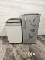Hd 6622 Lg single door and Samsung topload washing machine