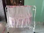 Baby cradle (Jhula) with wheels, Babyhug New brand Unused