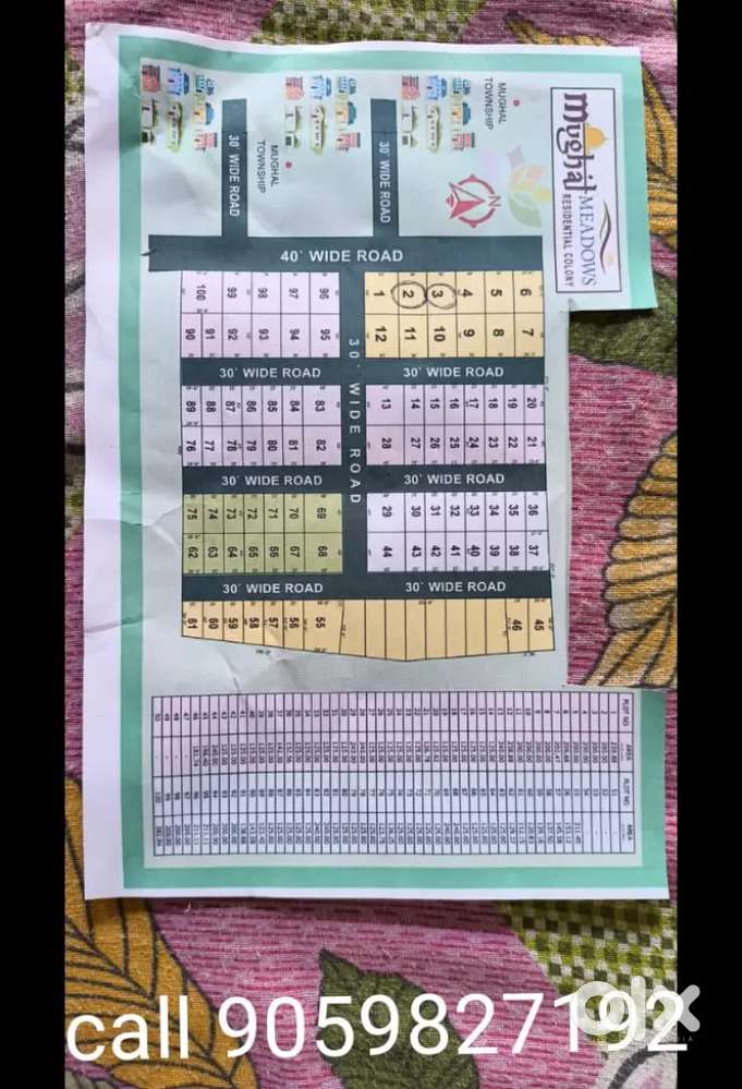 Plot for sale a very poush area 40 feet wide road