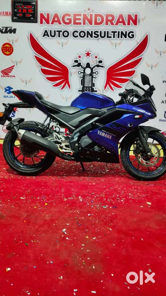 YAMAHA R15 V3, 2020 MODEL,SINGLE OWNER, CBE REGISTRATION