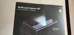 Ultra short throw 4K projector with 120 inch screen