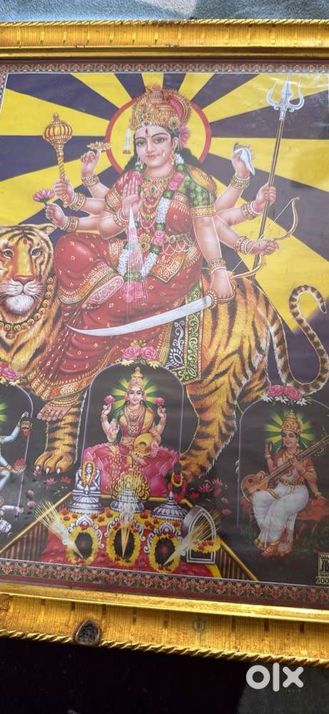 Gods durga portrait