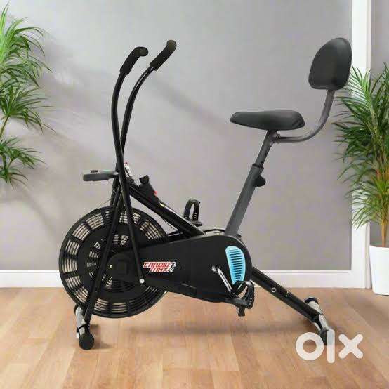 All gym equipment exercise cycle and treadmill available
