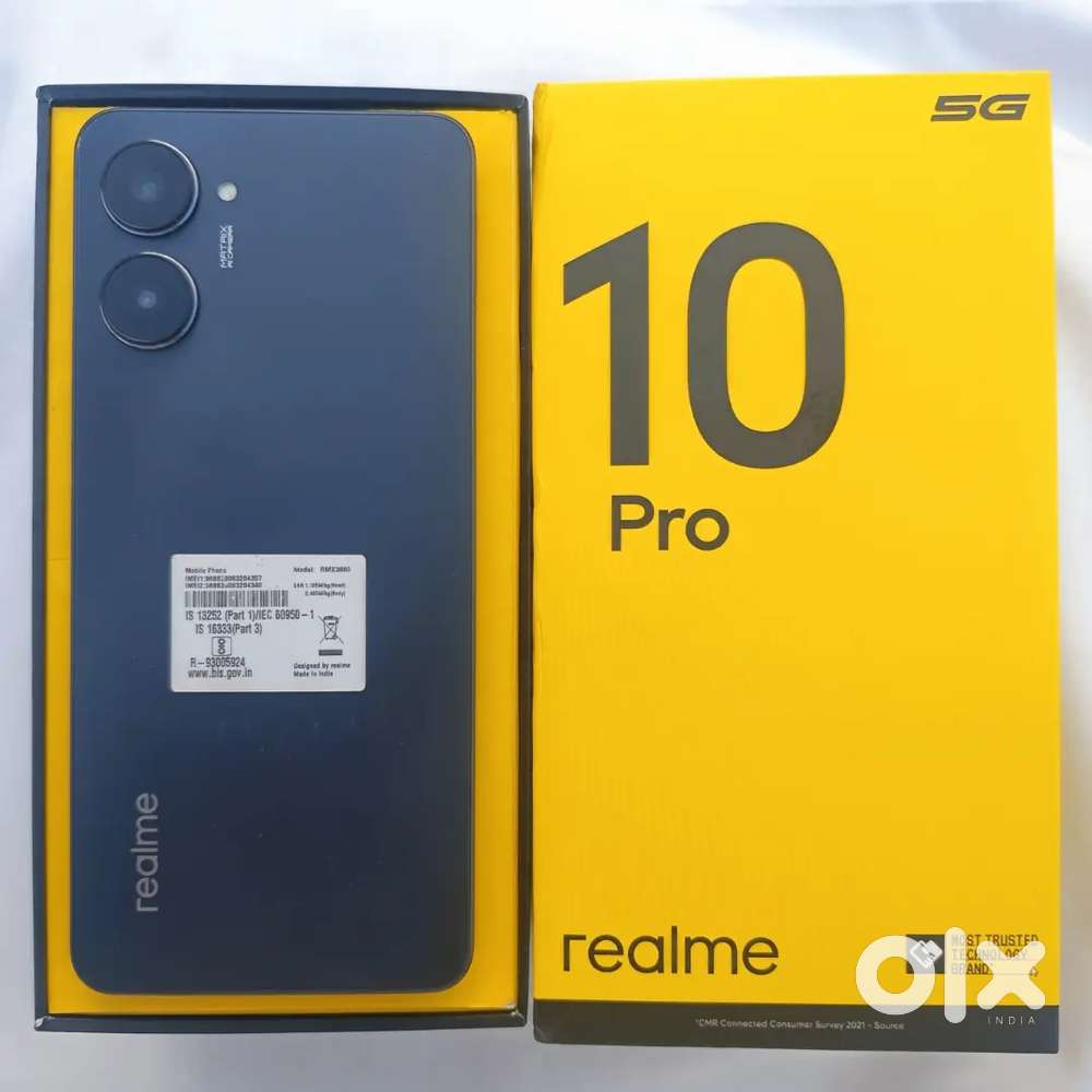 Realme 10 Pro 5G 8/128 with Box & Charger