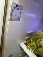 Side by side LG refrigerator
