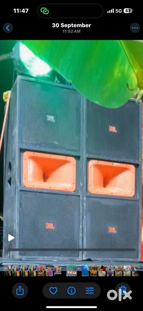 Royal speakers 150 watts 12inch with cabinets
