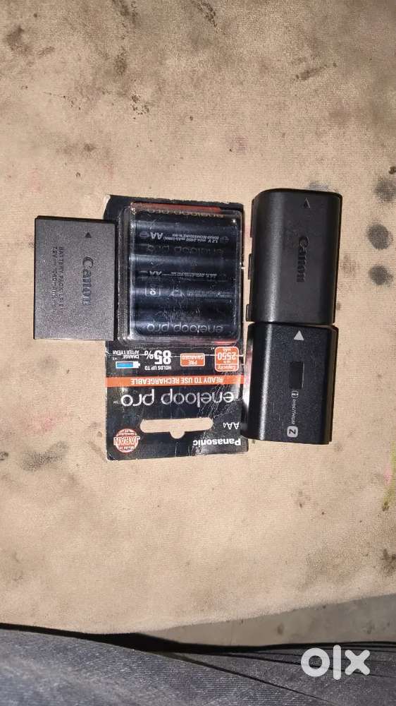 Sony. Canon r8 and rp Mark 2 panasonic aa4 sale original battry shi h