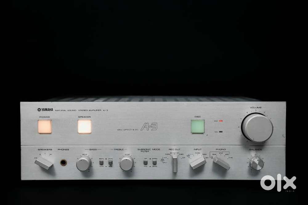 YAMAHA  A-3 NATURAL SOUND  INTEGRATED AMPLIFIER  CODE 9 AV STUDIO