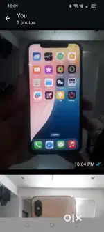 iPhone xs  64.GB battery.100.