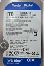 Western Digital- 1tb- harddisk - WD BLUE_ 6gb/s